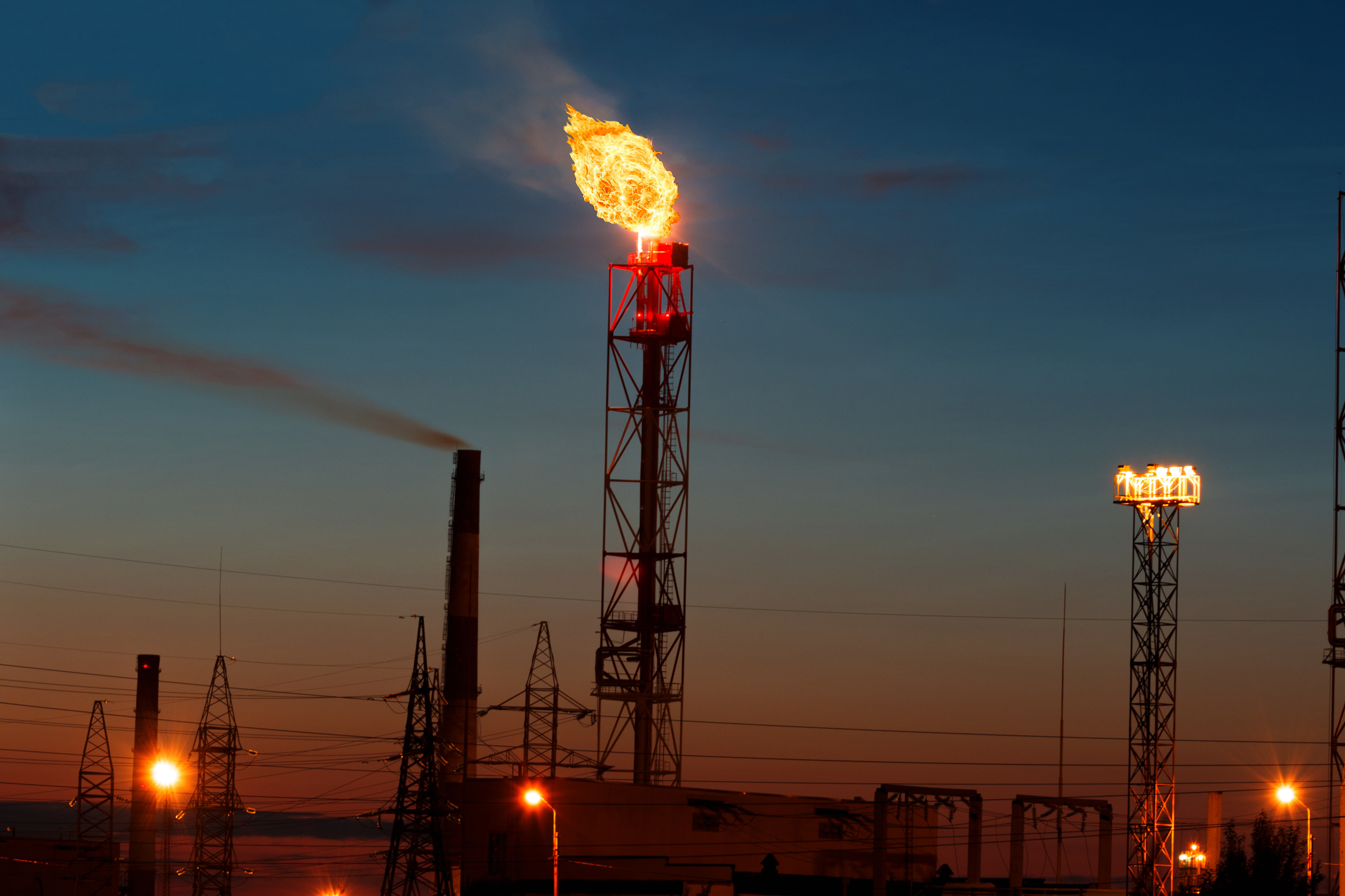 Fox Thermal provides accurate flare gas flow measurement for gas production industry.