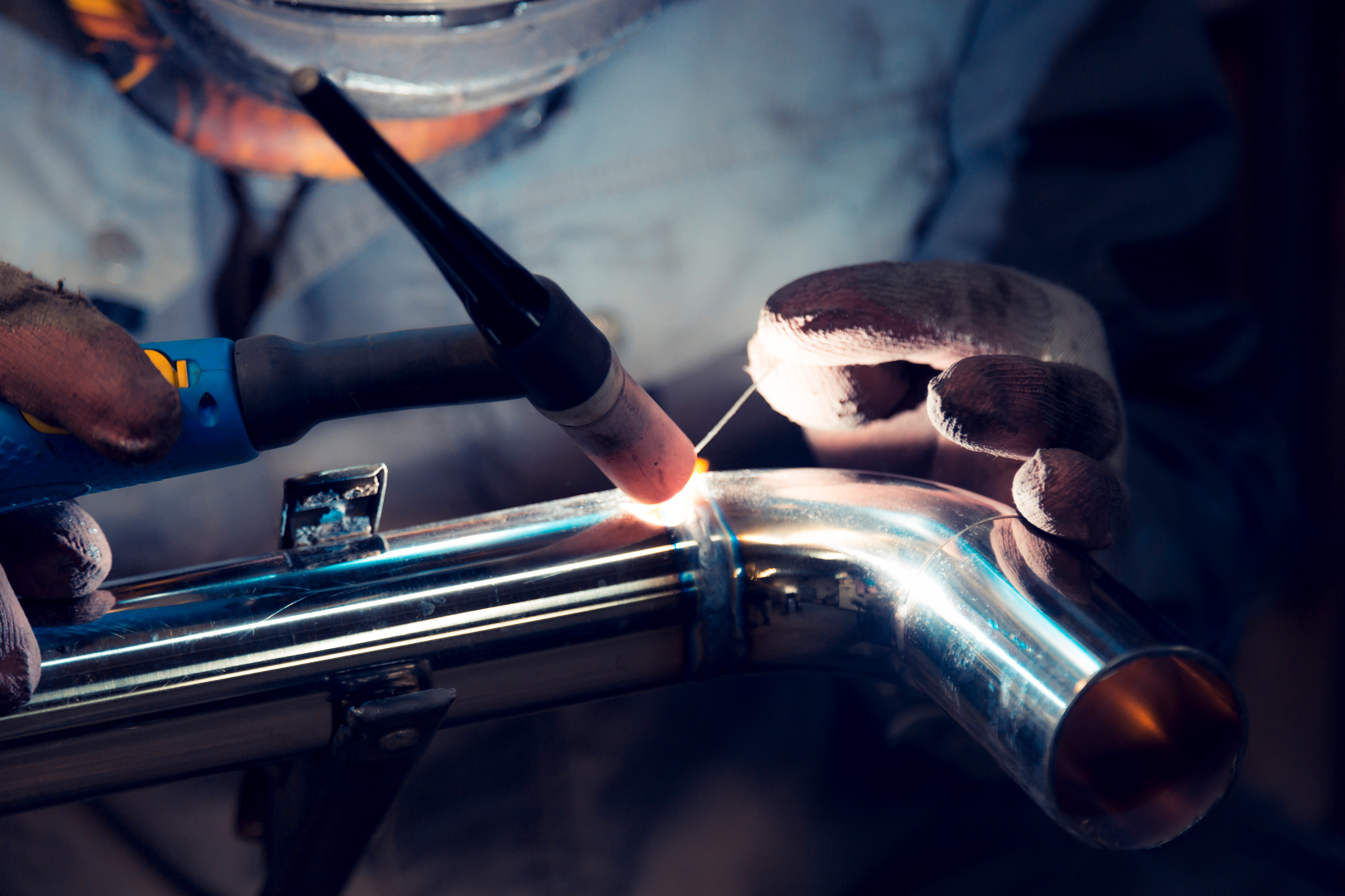 Welding is an application for pure gas flow meters.