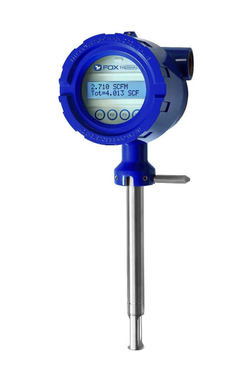 Model FT1 for digester gas flow measurement.